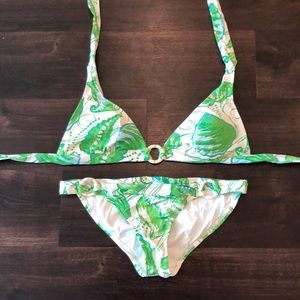 Lilly Pulitzer two piece swimsuit